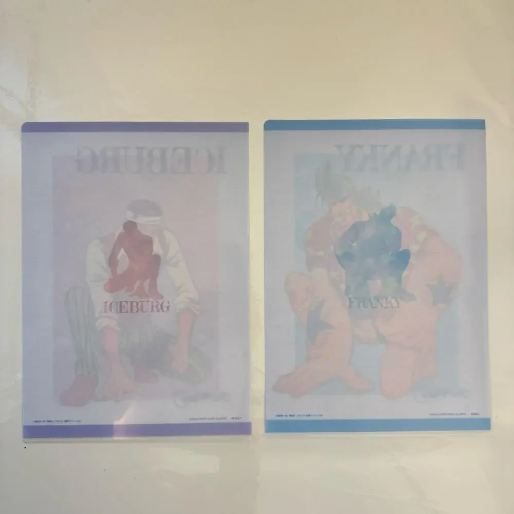 4 One Piece Emotional‎ Stories Ichiban Kuji Visual Art Sheet Clear File Poster